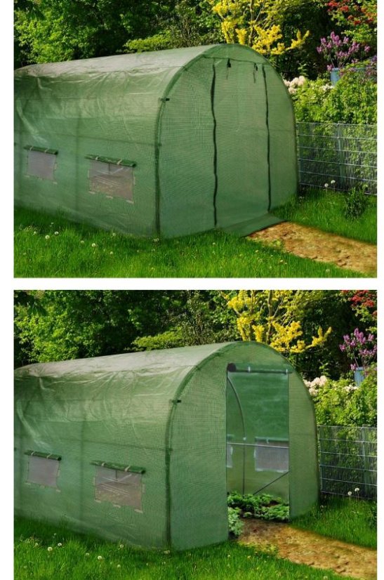 Garten Foliengewächshaus 3x10m mit UV-Filter