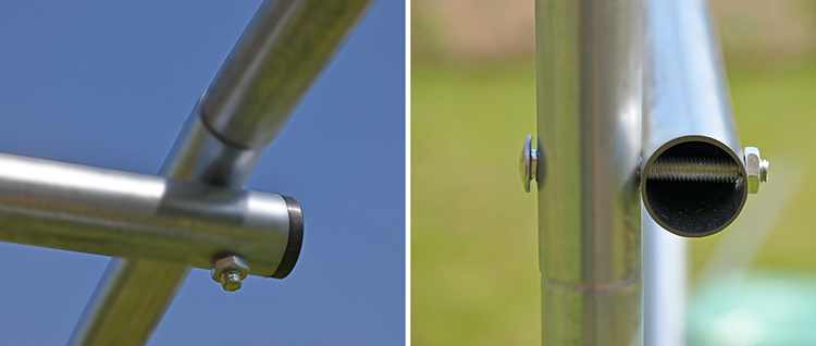 Konštrukcia k záhradnému fóliovníku 2x3,5m PREMIUM