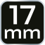 Cheie L 17 x 180 mm 09-212