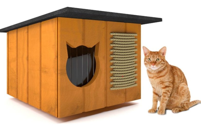 Căsuță pentru pisici Cleo L