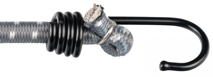 Gumipók fém horgokkal,40cm