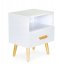 Éjjeliszekrény White Modern