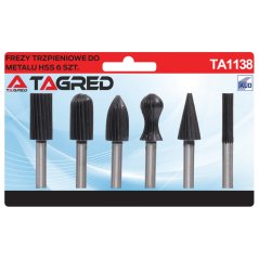 Burghie, 6 bucăți burghie HSS, pentru metal TA1138
