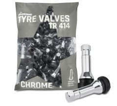 Ventil TR414 chromovaný bezdušový 100 ks