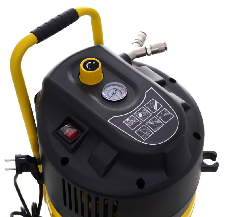 Vertikaler ölfreier Kompressor 50L 1,5kW 10bar 230V KD1418