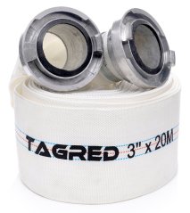 Hasičská hadica s rýchlospojkami pre čerpadlá 3" 20 m PU – vložka z PVC TA532