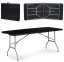Masă pliabilă de catering 180cm Black
