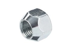 Matice na ocelové ráfky M14x1,5 / pozinkované - (otevřeno bez nákružku) k21