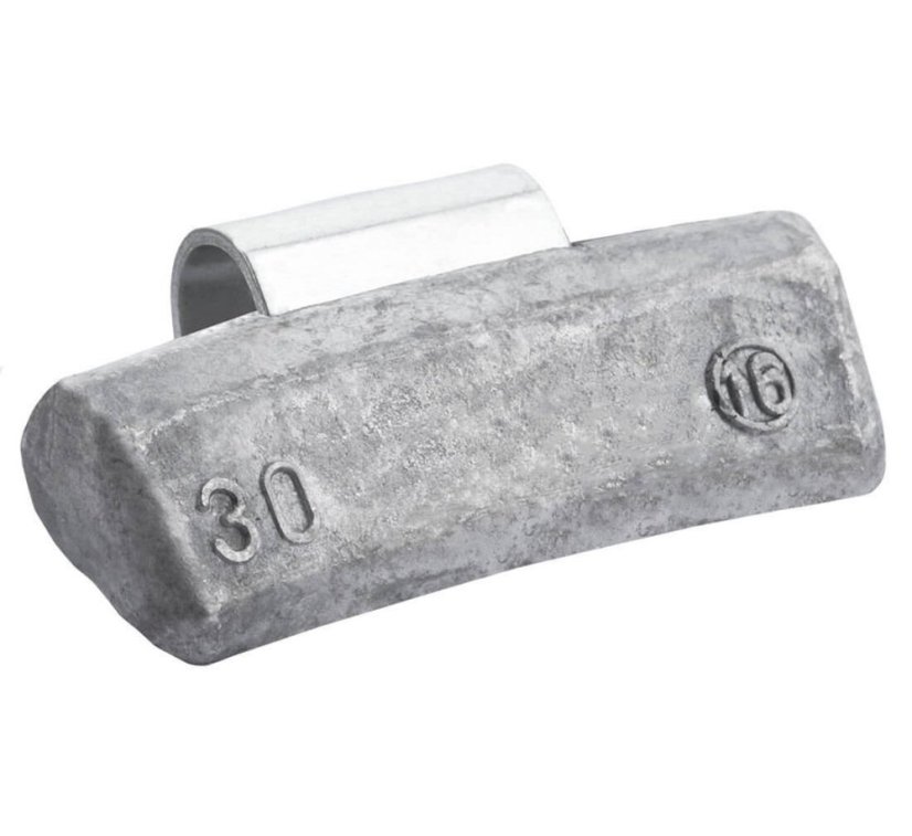 Blei-Schlaggewicht für ALU-Scheiben - 30G/100Stk.