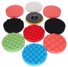 Set de roți de lustruit 150mm 11pcs