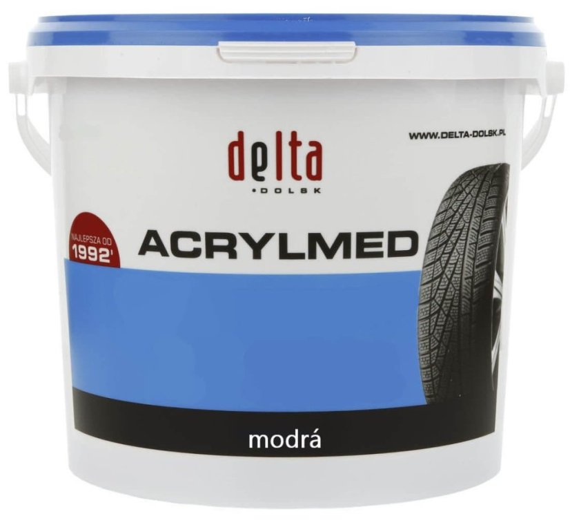 Reifenmontagepaste DELTA Akrylmed Winter blau 4KG