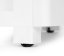 Regal na kolescih 5 polic White