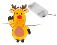 Světýlka na baterky 20LED 2,2m teplá bílá Sobík