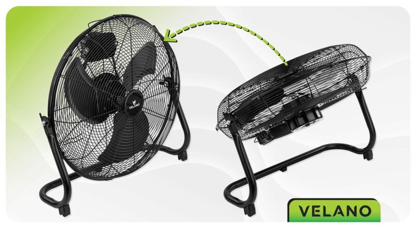 Padlóventilátor 45cm 100W VELWEP0016