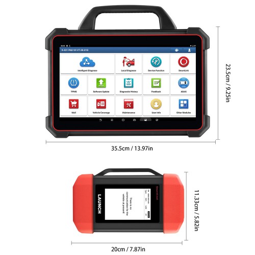 Autodiagnostika LAUNCH X431 PAD VII Elite 2026 CZ