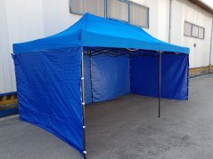 Nožnicový stan 3x6 modrý SQ