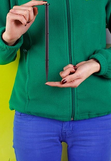 Kunststoff-Randstein 40mm 20m mit Stiften Elasteo