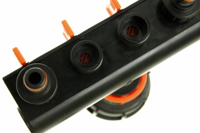 Distribuitor cu 4 supape 1 "-3/4" 1000L IBC, 61 mm NCZ-U