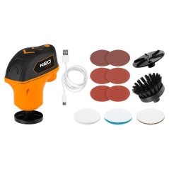 Mini multifunkciós készülék/fényezőgép 4V, Li-Ion, USB-C 04-604