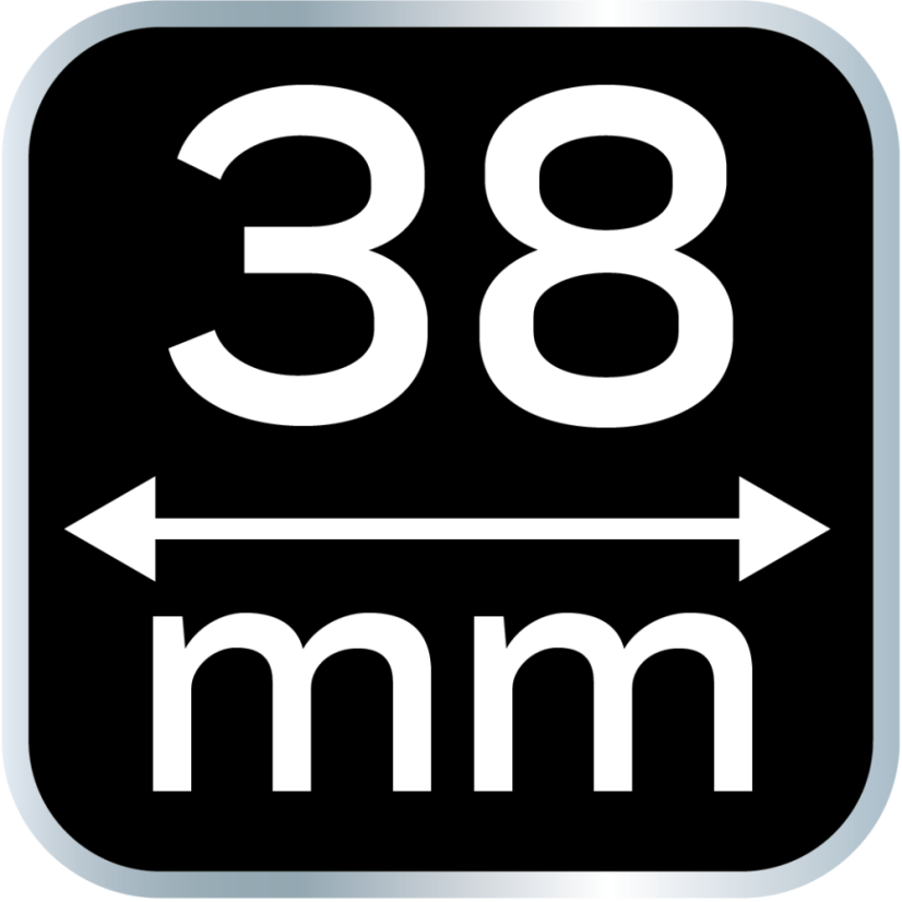 Sekáč 38 mm, CRV, dřevěná rukojeť 37-838