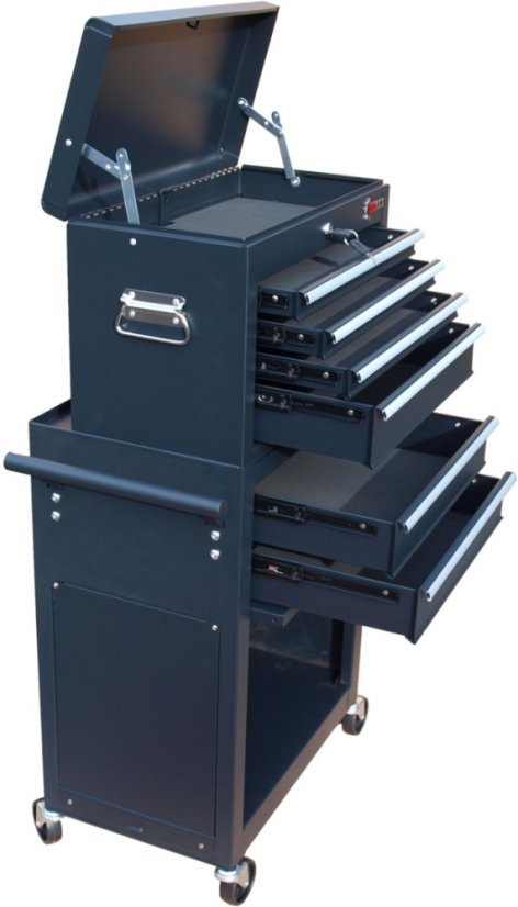 Работна количка + шкаф CX-226 BLACK