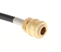 Pneumatikus gumitömlő 10 x 6 mm 10 m bilincsekkel 40460