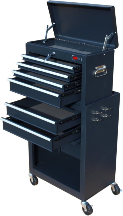 Работна количка + шкаф CX-226 BLACK