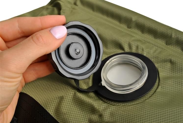 Duș portabil solar pentru camping 20L Green Wild