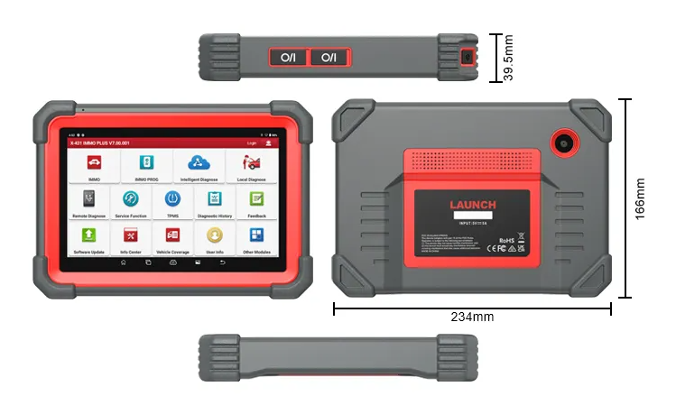 Kfz-Diagnosegerät Launch X431 Immo Plus 2026