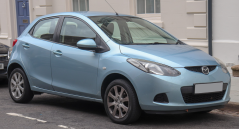 Cotieră Mazda 2 - Armster 2, gri, piele ecologică
