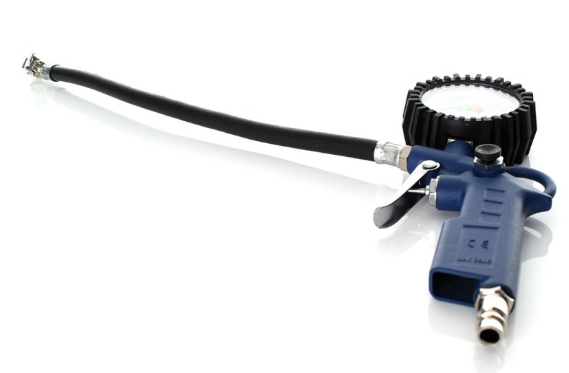 Reifenfüllpistole mit Manometer TA101