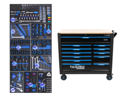 Dielenský vozík PERFORMANCE Jumbo XXL 12 zásuviek, 501ks TA191