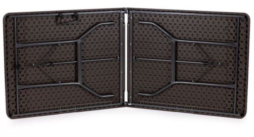 Masă pliabilă catering 180cm Brown Rattan