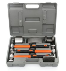 Set de ciocane pentru caroserie, 7 piese KD319