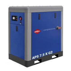 Skrutkový kompresor APS 7.5 X G2 10 bar 7.5 KM/5.5 kW 690 l/min 369407-G2