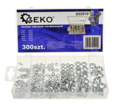 Sada matic z nerezavějící oceli 300ks M3-M10 G02919