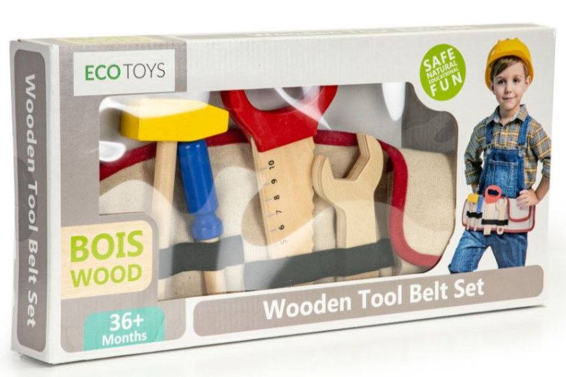 Kindergürtel mit Holzwerkzeugen
