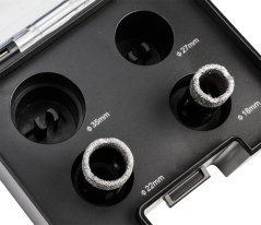 Dijamantne glodalice (18, 22, 27, 35 mm), set od 4 el. 55H318