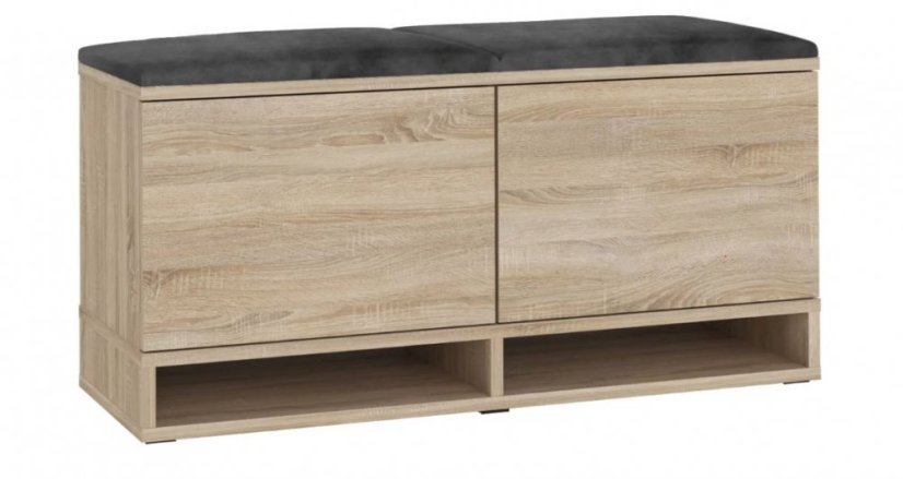 Előszobafal akasztós Sonoma/ Grey