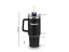 Autós thermo bögre szívószállal 1200 ml Black.