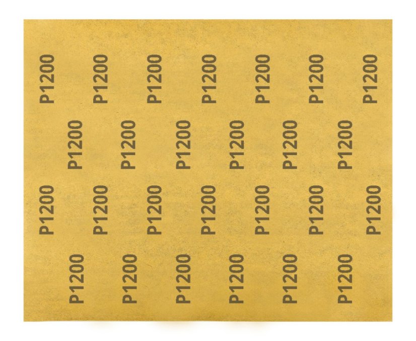 Brusni papir na bazi vode 230 x 280 mm, P1200 58T226