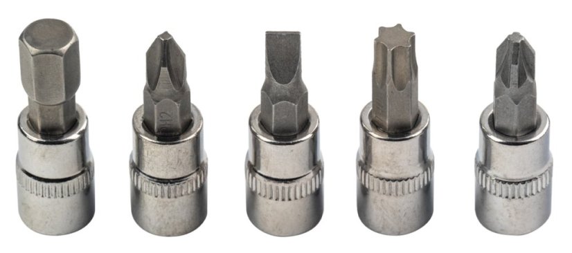 Gola dugókulcs készlet 46 részes, 1/4", Cr-V, racsnis