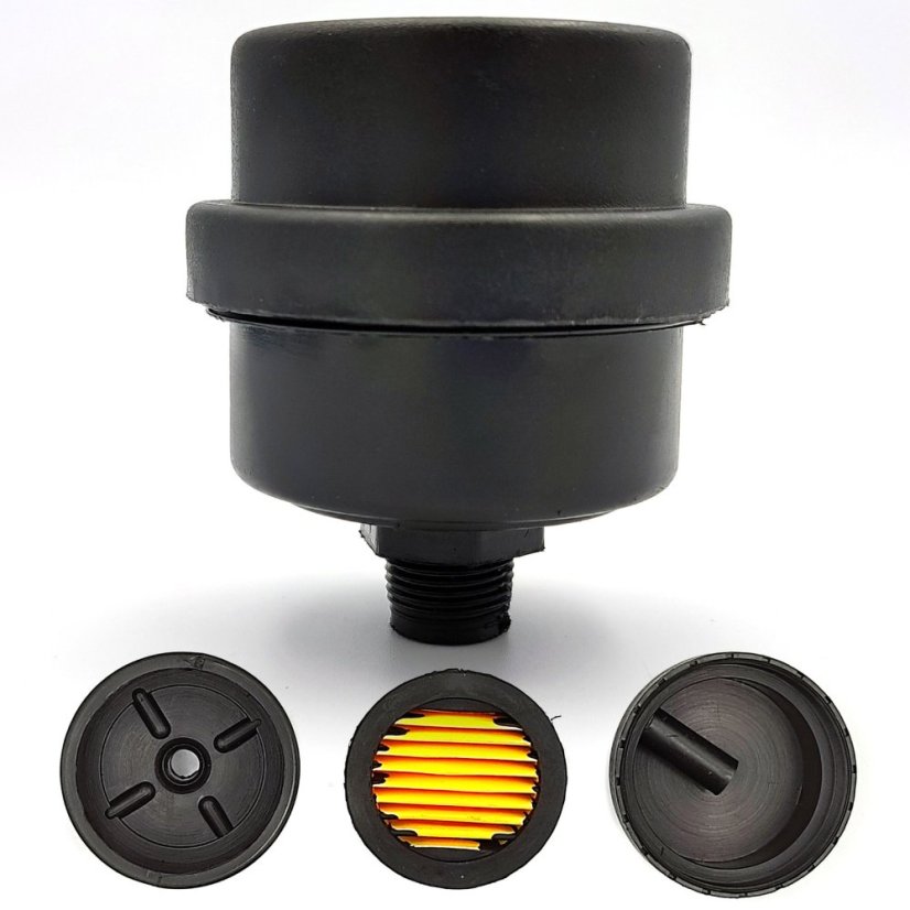 Filtr zraka za kompresor, plastični, 3/8"