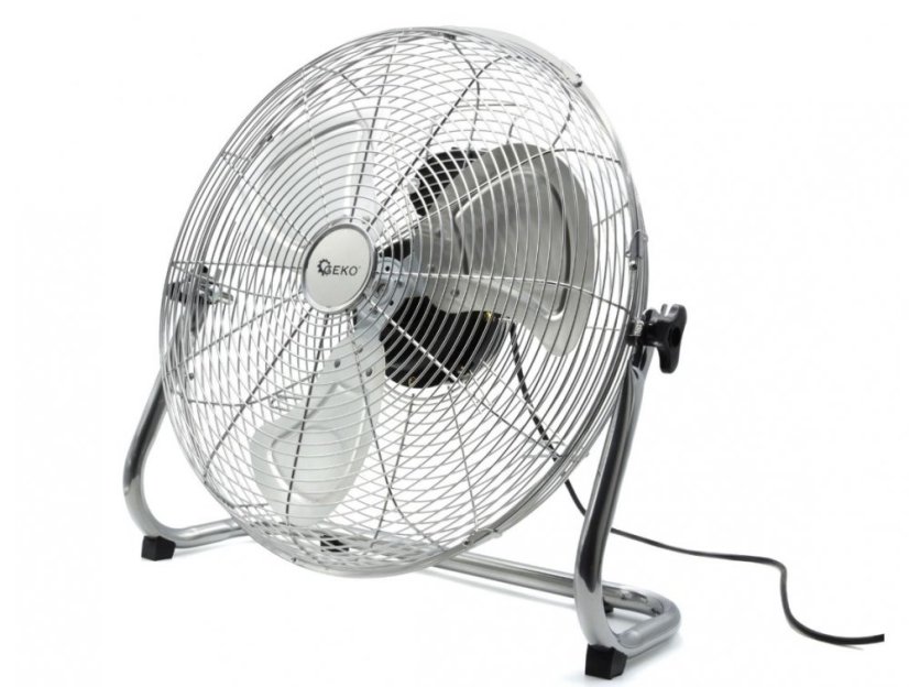 Podlahový ventilátor 50cm STYLE CHROM