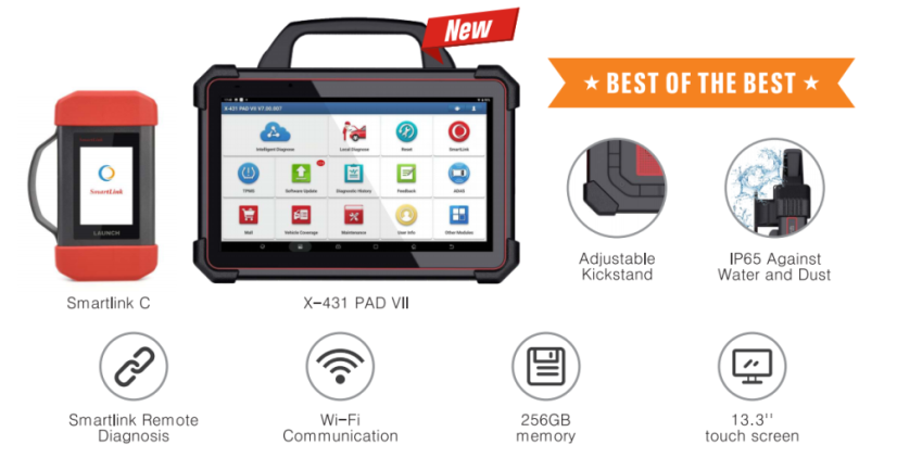 Autodiagnostika LAUNCH X431 PAD VII Elite 2026 CZ