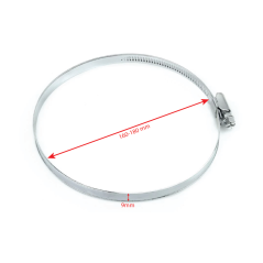 Clemă de furtun 9mm 160-180mm 1buc G17317