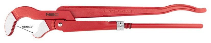 Cheie pentru țevi tip "S", 530 mm, 2,0" 02-422