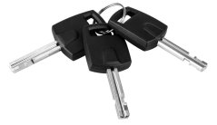 Сгъваема ключалка за велосипед 91-006