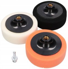 Set de roți de lustruit 125mm 3pcs