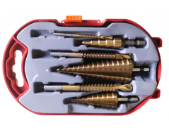 Set de burghie în trepte 6 buc titan MGS01070